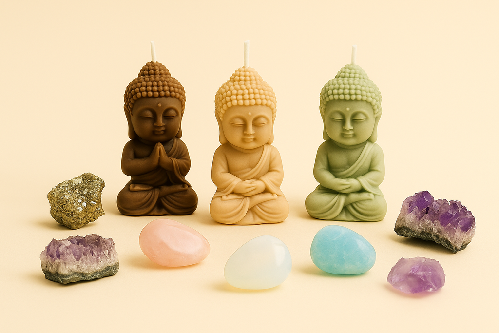 Velas Aromáticas de Buda – Paz Interior y Aromaterapia en Tu Hogar
