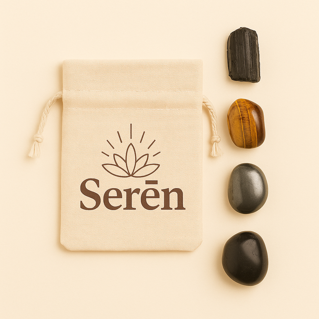 Kit de Minerales para Protección Energética y Escudo Contra Energías Negativas